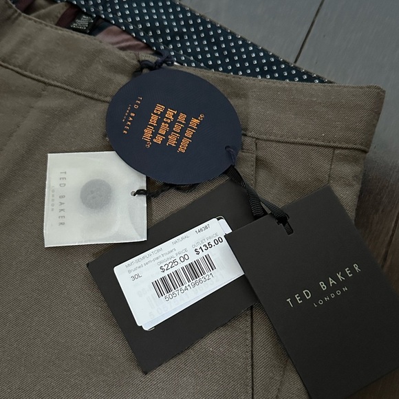 Ted Baker Men’s Khaki Chinos | BNWT | 30L - Picture 3 of 9